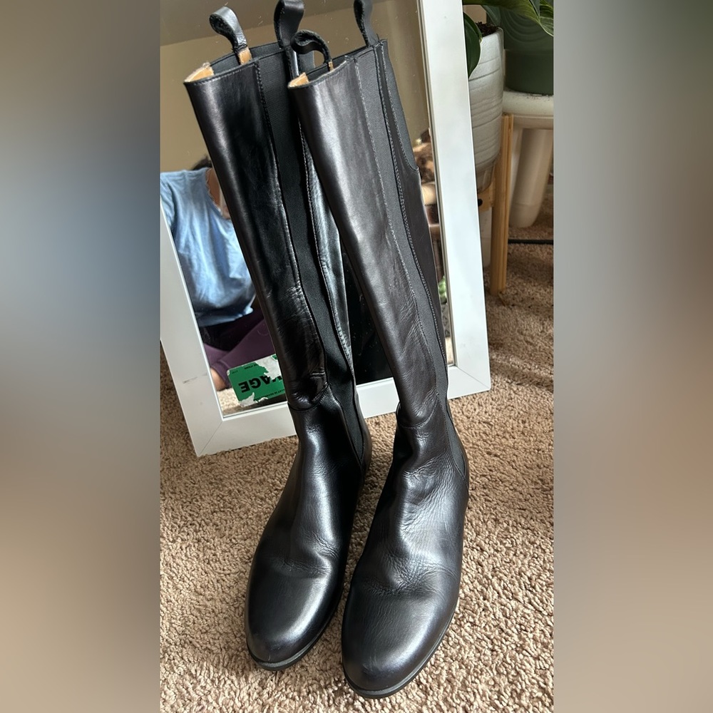 Franco Boschi boots 16 inches tall size 9